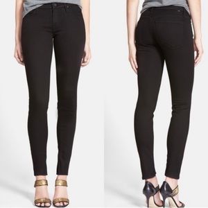 Mother The Looker Skinny Jeans Black Size 25